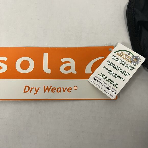 Black Solar Brand One Piece Swimsuit Women’s 5/6 New NWT - Picture 7 of 7